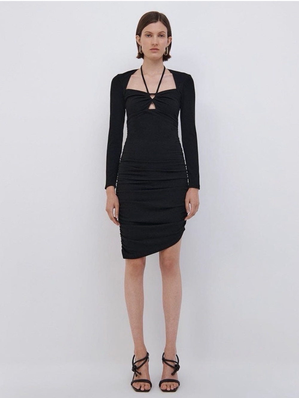 Jonathan Simkhai Tanya Shaping Midi Dress NWT